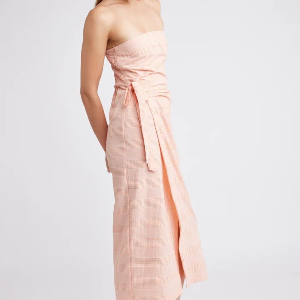 Self Contrast Robyn Wrap Dress NWT